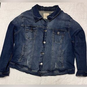 Perfect Condition Torrid Denim Jean Jacket Size 3
